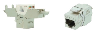DTC Modular Jacks Tooless Shielded Cat.6A