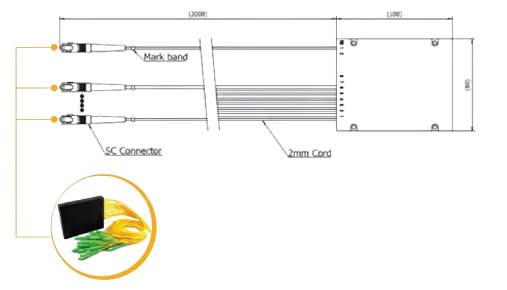 DTC Optical Box Splitter