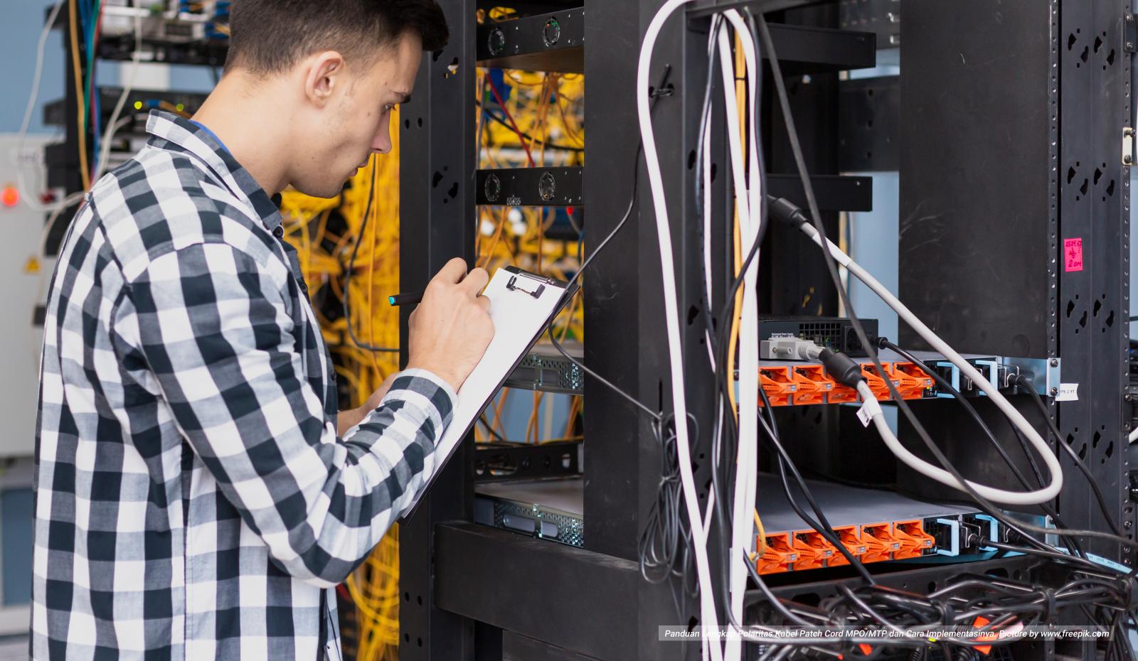 Panduan Lengkap Polaritas Kabel Patch Cord MPO/MTP  dan Cara Implementasinya