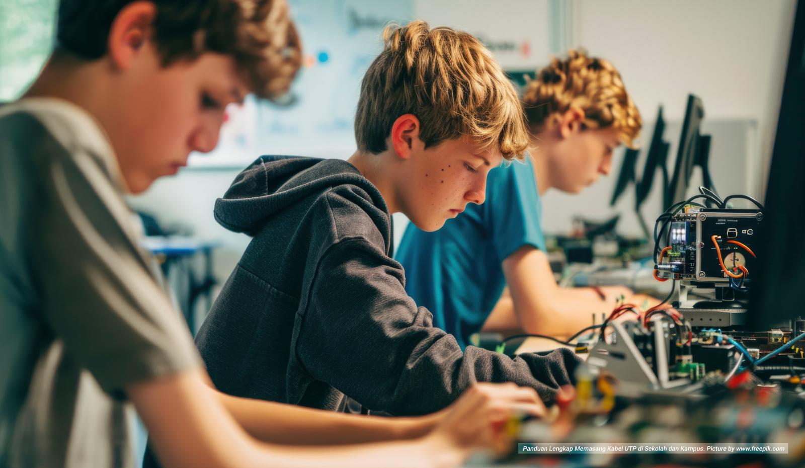 Panduan Lengkap Memasang Kabel UTP  di Sekolah dan Kampus