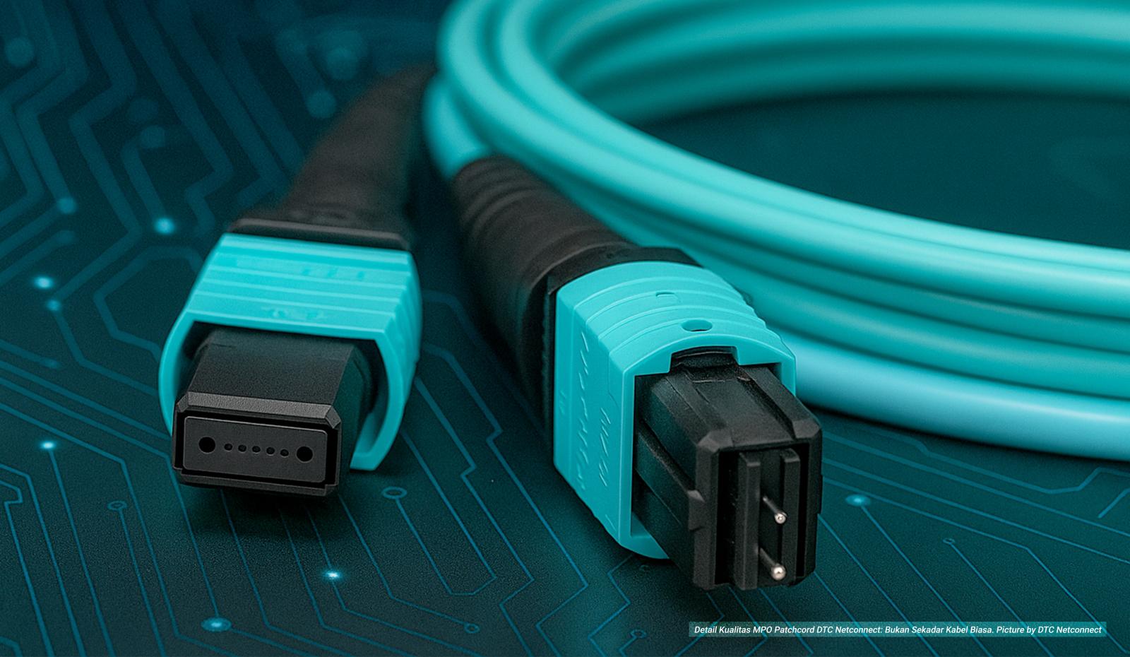 Detail Kualitas MPO Patchcord DTC Netconnect:  Bukan Sekadar Kabel Biasa