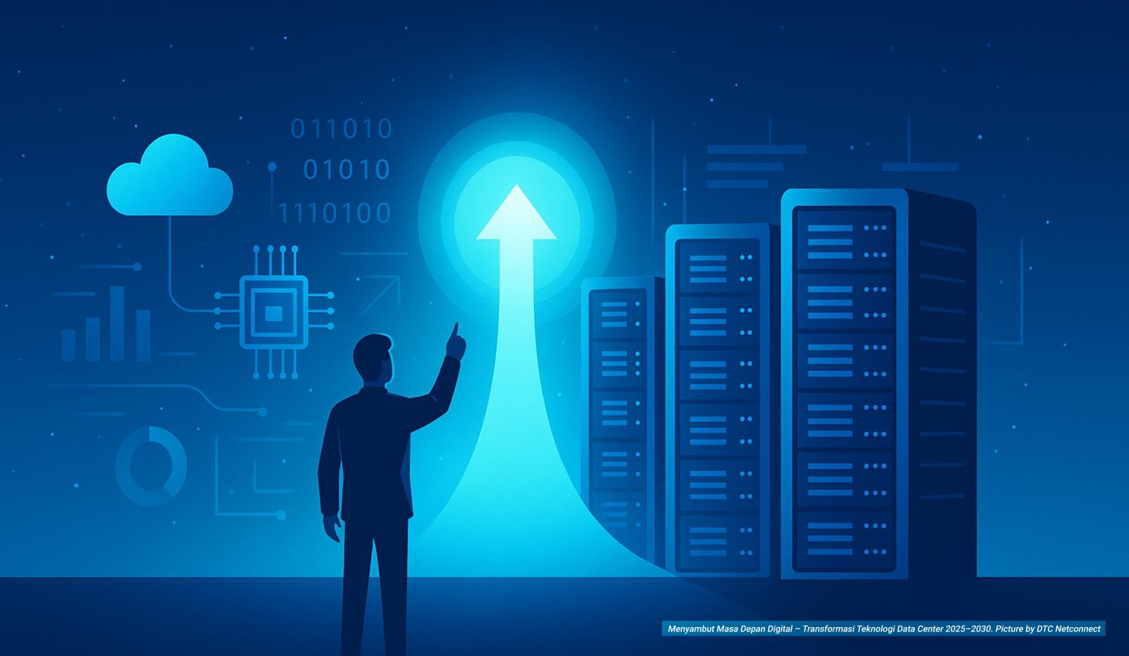 Menyambut Masa Depan Digital,  Transformasi Teknologi  Data Center 2025 - 2030