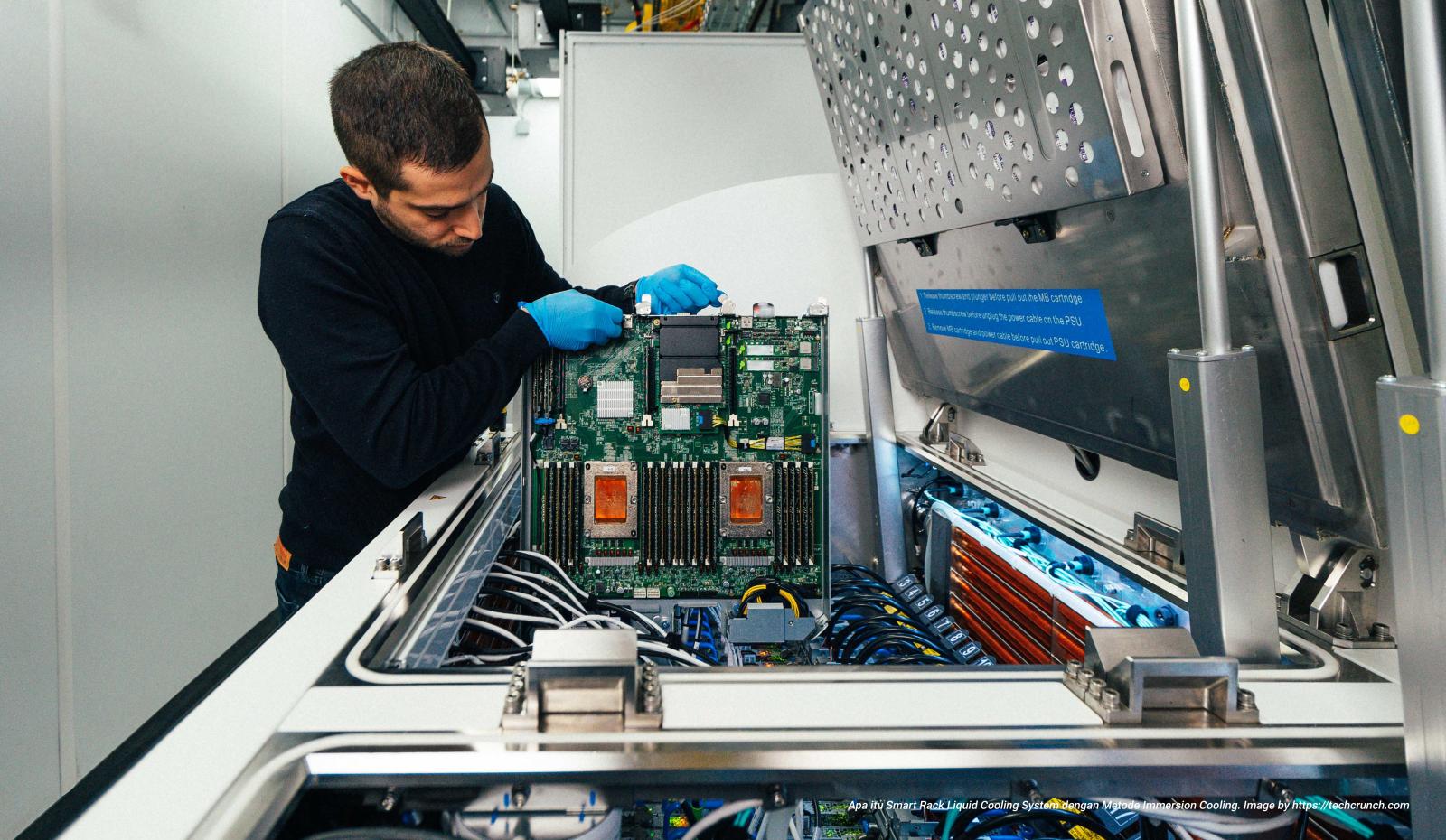 Apa itu Smart Rack Liquid Cooling System dengan Metode Immersion Cooling
