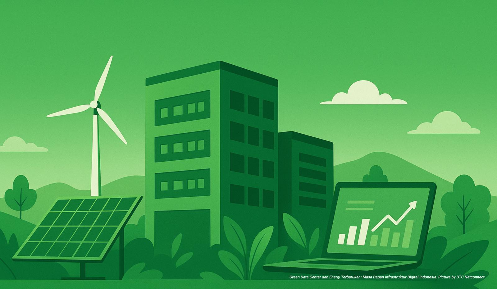 Green Data Center dan Energi Terbarukan: Masa Depan Infrastruktur Digital Indonesia