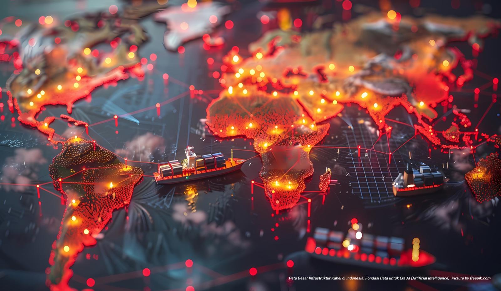 Peta Besar Infrastruktur Kabel di Indonesia: Fondasi Data untuk Era AI (Artificial Intelligence)