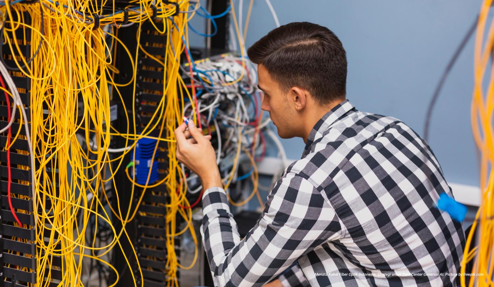 Menata Kabel Fiber Optik Indonesia: Strategi untuk Data Center Generasi AI