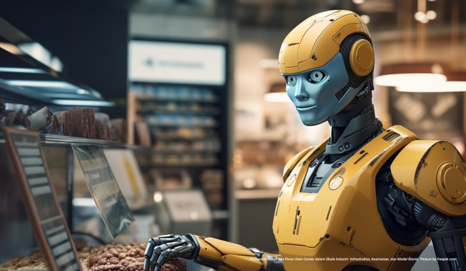 Humanoid Robot dan Peran Data Center dalam Skala Industri: Infrastruktur, Keamanan, dan Model Bisnis