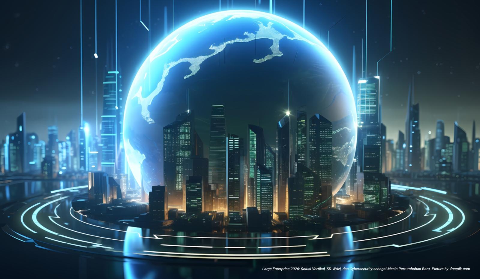 Large Enterprise 2026: Solusi Vertikal, SD-WAN, dan Cybersecurity sebagai Mesin Pertumbuhan Baru