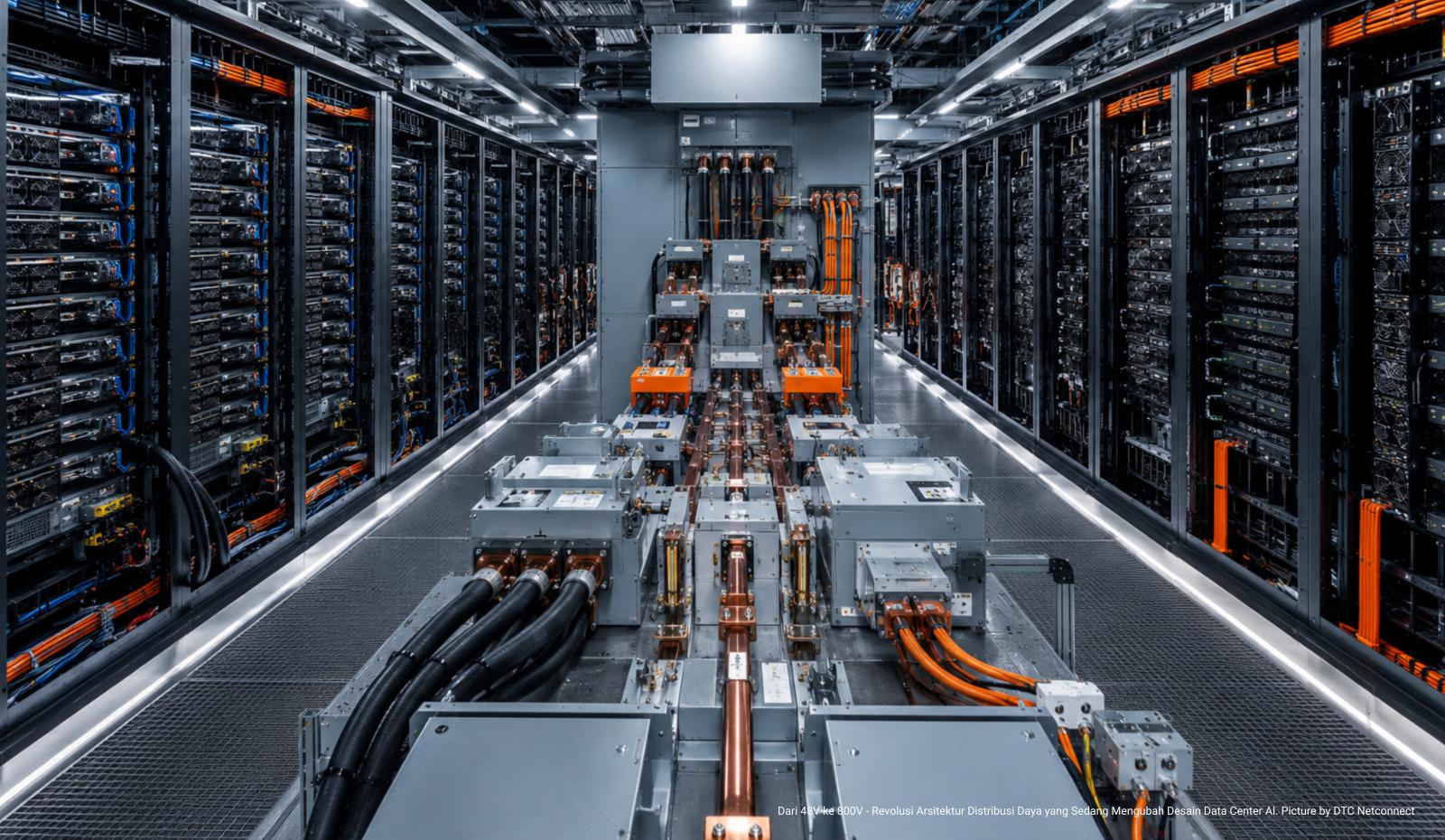 Dari 48V ke 800V: Revolusi Arsitektur Distribusi Daya yang Sedang Mengubah Desain Data Center AI