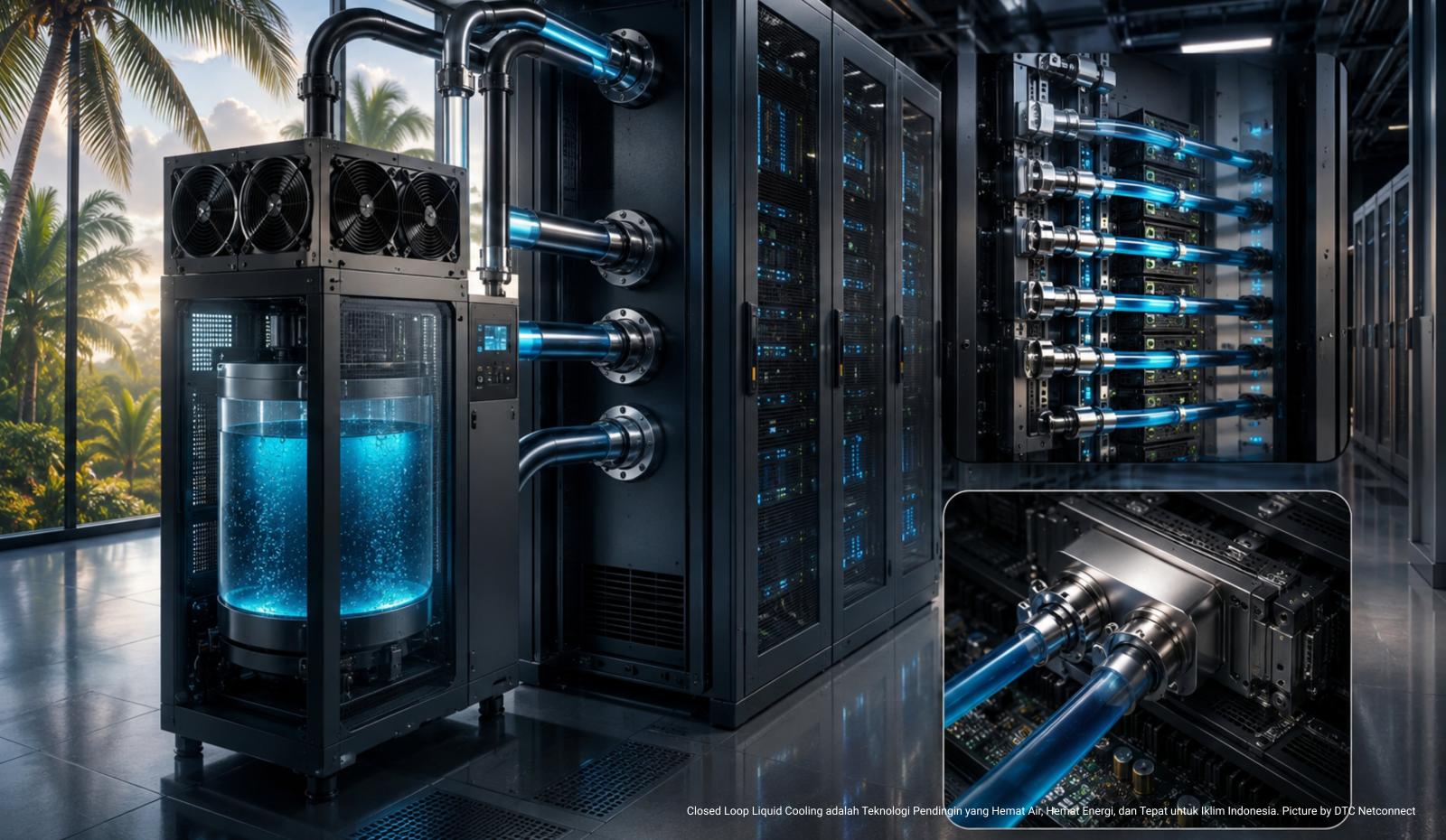 Closed Loop Liquid Cooling: Teknologi Pendingin yang Hemat Air, Hemat Energi, dan Tepat untuk Iklim Indonesia