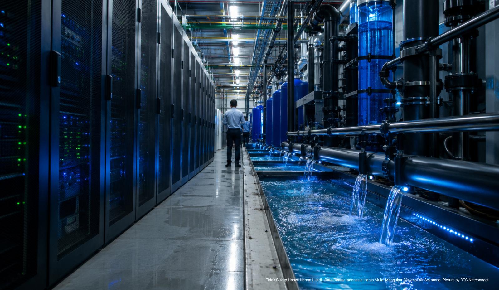  Tidak Cukup Hanya Hemat Listrik, Data Center Indonesia Harus Mulai Mengukur Efisiensi Air Sekarang.