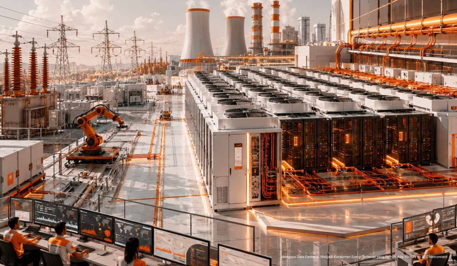 Mengapa Data Center AI Menjadi Konsumen Energi Terbesar yang Pernah Ada
