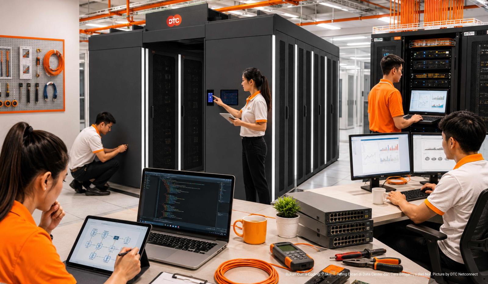 Bukan Cuma Coding: 7 Skill IT Paling Dicari di Data Center dan Cara Belajarnya dari Nol