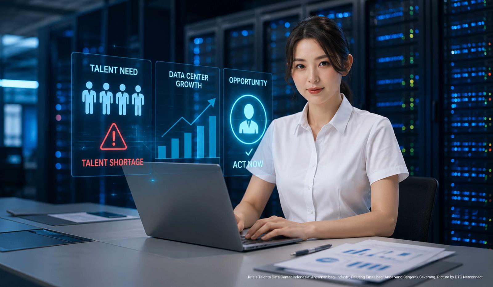 Krisis Talenta Data Center Indonesia: Ancaman bagi Industri, Peluang Emas bagi Anda yang Bergerak Sekarang