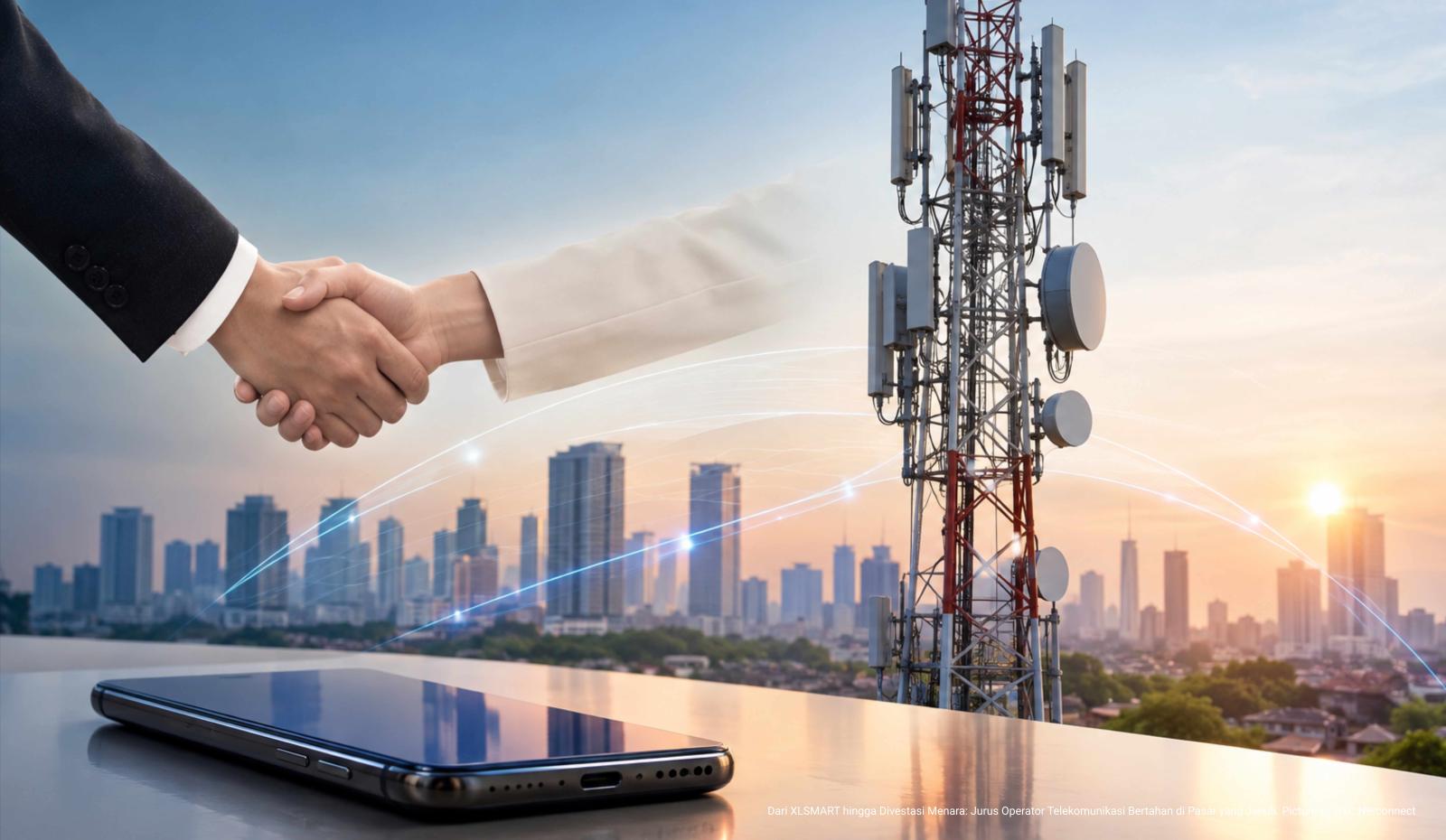 Dari XLSMART hingga Divestasi Menara: Jurus Operator Telekomunikasi Bertahan di Pasar yang Jenuh