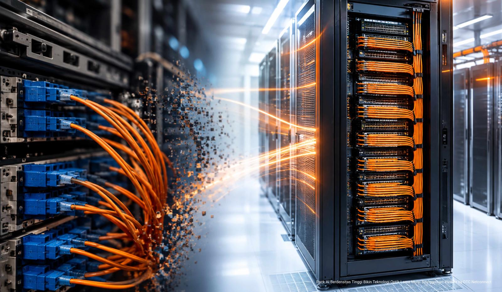 Rack AI Berdensitas Tinggi Bikin Teknologi Optik Lama Mulai Ditinggalkan